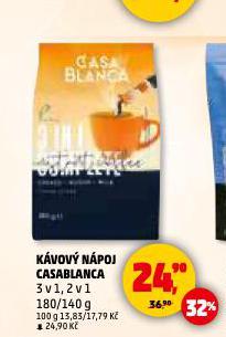 CASABLANCA KÁVOVÝ NÁPOJ
