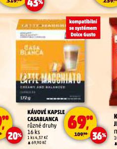 KÁVOVÉ KAPSLE CASABLANCA