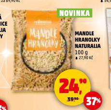 MANDLE HRANOLKY NATURALIA