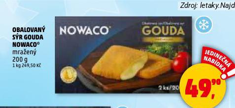 OBALOVANÝ SÝR GOUDA NOWACO
