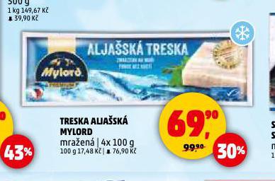 TRESKA ALJAŠSKÁ MYLORD