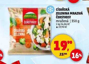 CÍSAŘSKÁ ZELENINA MRAZIVÁ ČERSTVOST