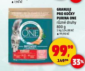 PURINA ONE GRANULE PRO KOČKY