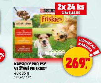 FRISKIES KAPSIČKY PRO PSY