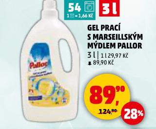 PALLOR PRACÍ GEL