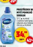 SIDOLUX PROSTŘEDEK NA MYTÍ POVRCHŮ