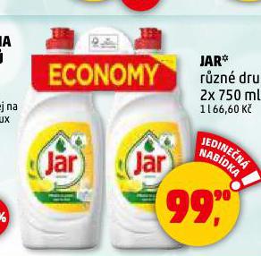 JAR PROSTŘEDEK NA MYTÍ NÁDOBÍ