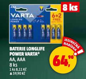 VARTA BATERIE