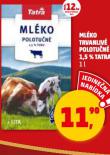 MLÉKO TRVANLIVÉ POLOTUČNÉ