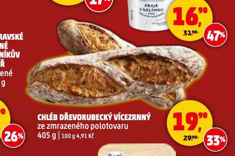 CHLÉB DŘEVORUBECKÝ VÍCEZRNNÝ