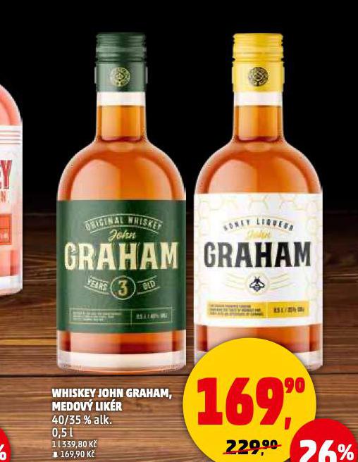 JOHN GRAHAM MEDOVÝ LIKÉR