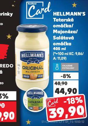 HELLMANN'S TATARSKÁ OMÁČKA
