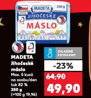 MADETA JIHOČESKÉ MÁSLO