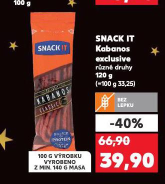 SNACK IT KABANOS EXCLUSIVE