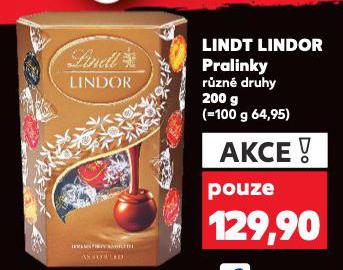 LINDT LINDOR PRALINKY
