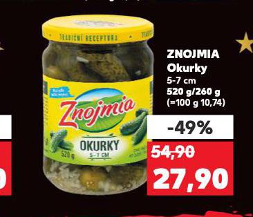 ZNOJMIA OKURKY