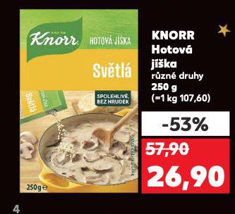 KNORR HOTOVÁ JÍŠKA