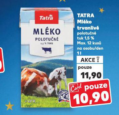 TATRA TRVANLIVÉ MLÉKO