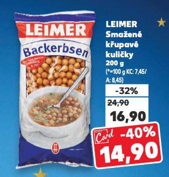 LEIMER SMAŽENÉ KŘUPAVÉ KULIČKY