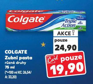 COLGATE ZUBNÍ PASTA