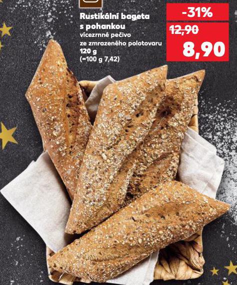 RUSTIKÁLNÍ BAGETA S POHANKOU