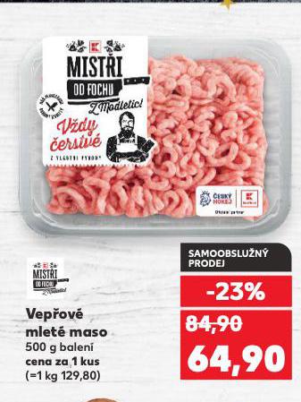 VEPŘOVÉ MLETÉ MASO