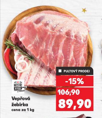 VEPŘOVÁ ŽEBÍRKA