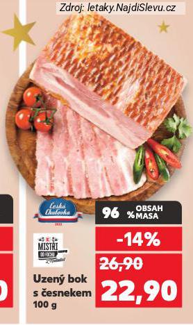 UZENÝ BOK S ČESNEKEM