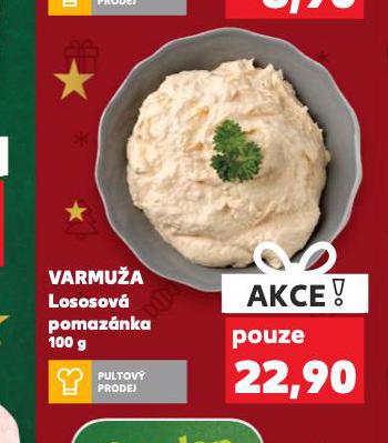 VARMUŽA LOSOSOVÁ POMAZÁNKA