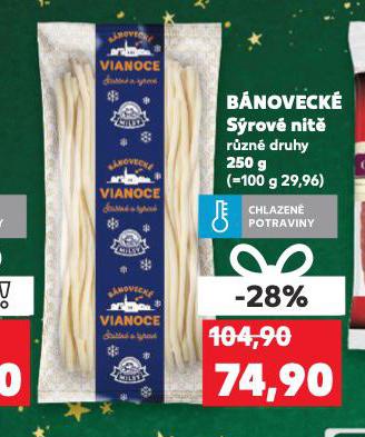 BÁNOVECKÉ SÝROVÉ NITĚ