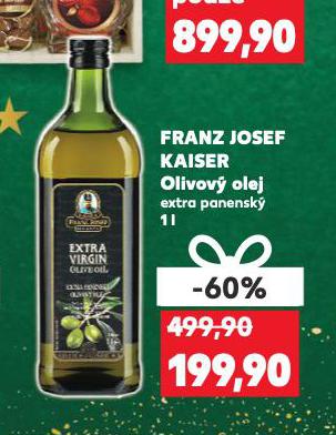 FRANZ JOSEF KAISER OLIVOV OLEJ