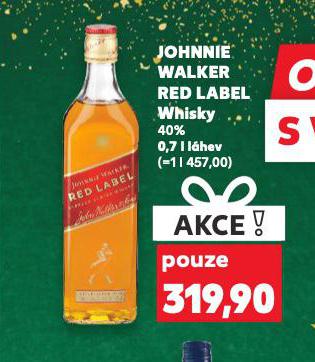 JOHNNIE WALKER RED LABEL