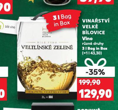 VINAŘSTVÍ VELKÉ BÍLOVICE