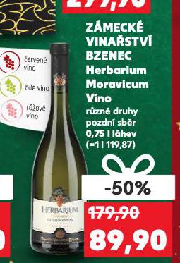 ZÁMECKÉ VINAŘSTVÍ BZENEC