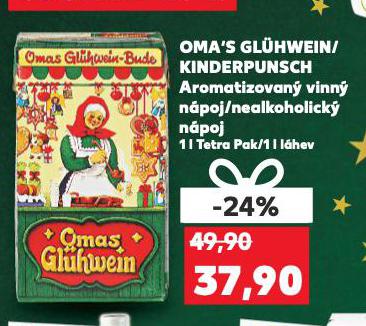 OMA'S KINDERPUNSCH NEALKOHOLICKÝ NÁPOJ