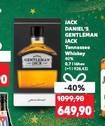 JACK DANIEL'S GENTLEMAN JACK