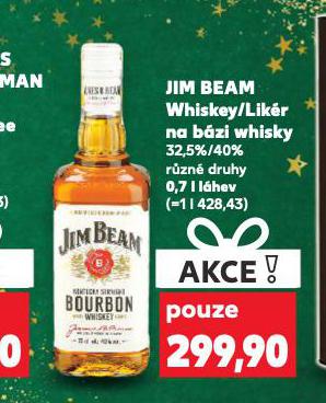 JIM BEAM LIKÉR NA BÁZI WHISKY