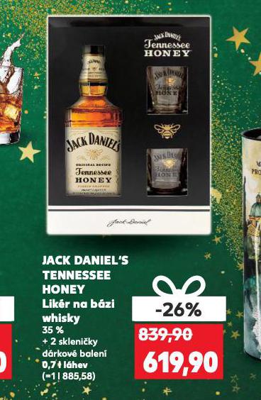 JACK DANIEL'S TENNESSEE HONEY
