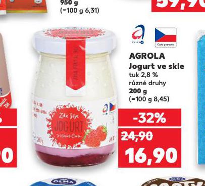 AGROLA JOGURT VE SKLE