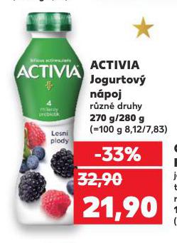 ACTIVIA JOGURTOVÝ NÁPOJ