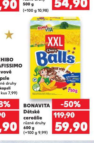 BONAVITA DĚTSKÉ CEREÁLIE