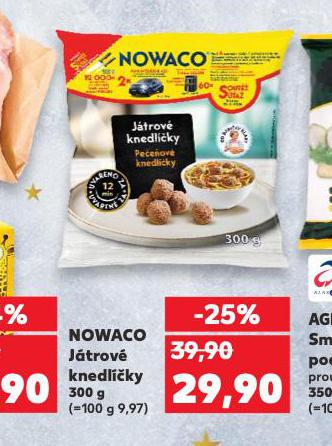 NOWACO JÁTROVÉ KNEDLÍČKY