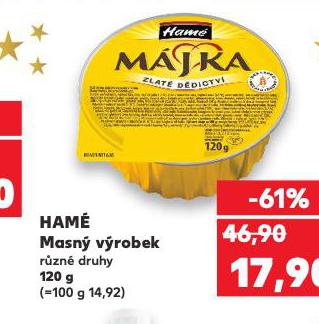 HAMÉ MASNÝ VÝROBEK