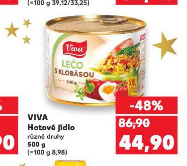 VIVA HOTOVÉ JÍDLO