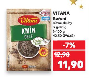 VITANA KOŘENÍ