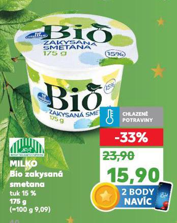 MILKO BIO ZAKYSANÁ SMETANA