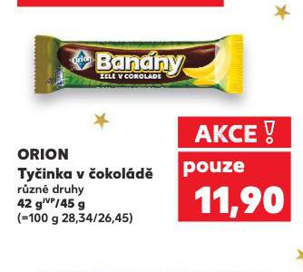 ORION TYČINKA V ČOKOLÁDĚ