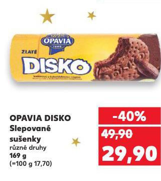 OPAVIA DISKO SLEPOVAN SUENKY