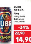 PIVO ZUBR GRAND