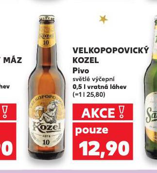 PIVO VELKOPOPOVICKÝ KOZEL